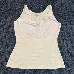 Spanx by Sara Blakely XL Beige Shapewear Cami Tank Top‎ Slimming Compression